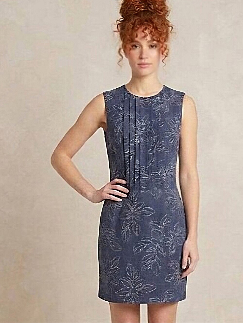 NWOT Pendleton Sleeveless Floral Sheath Dress